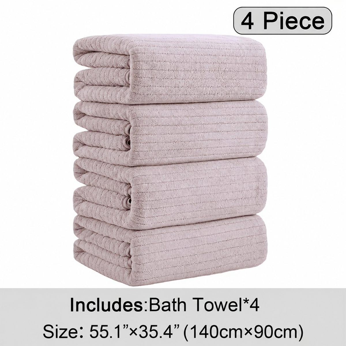 Thickened Coral Fleece Bath Towel