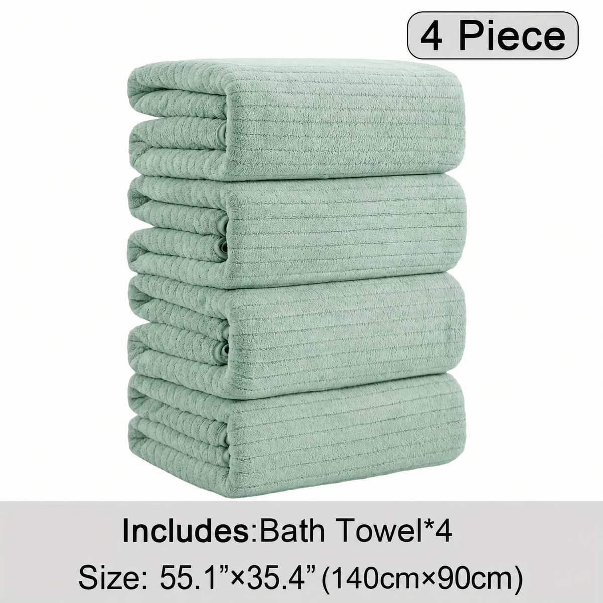 Thickened Coral Fleece Bath Towel