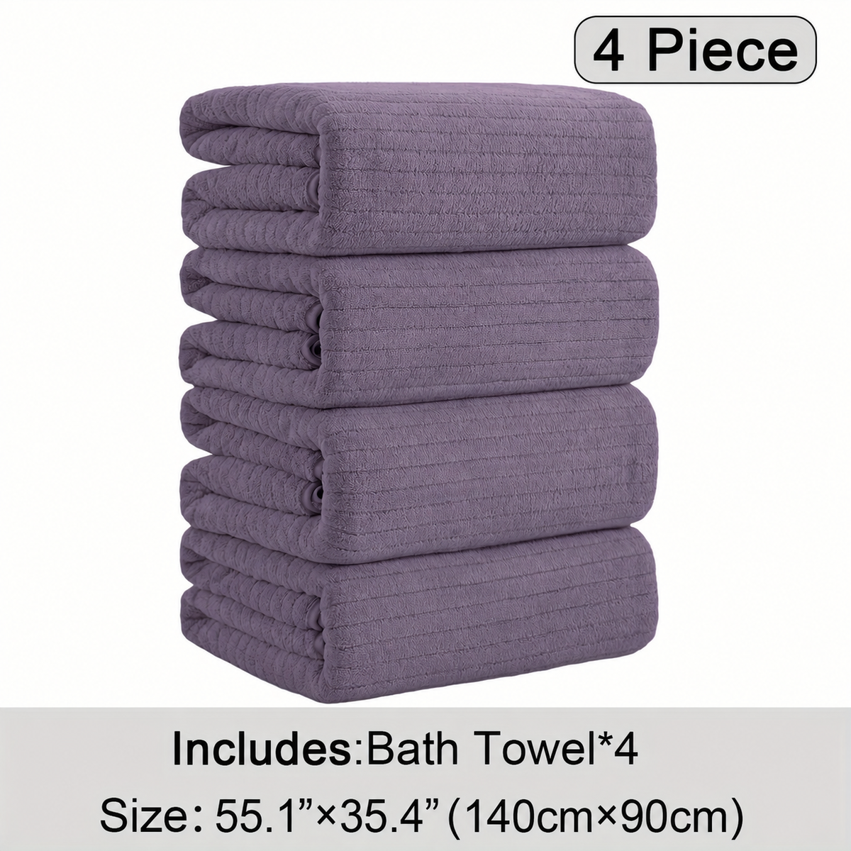 Thickened Coral Fleece Bath Towel