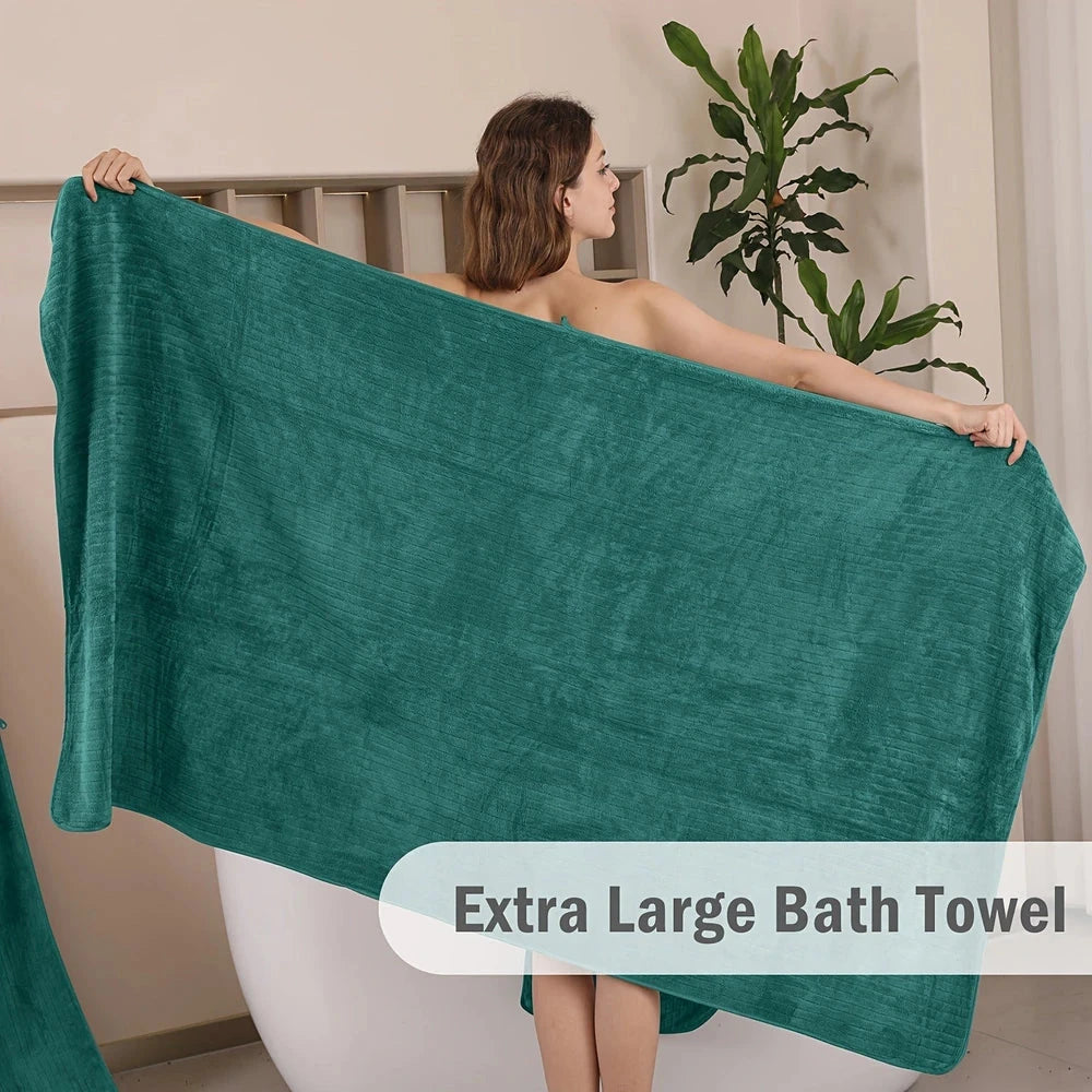 Thickened Coral Fleece Bath Towel