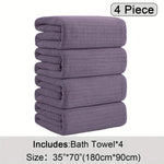 Thickened Coral Fleece Bath Towel