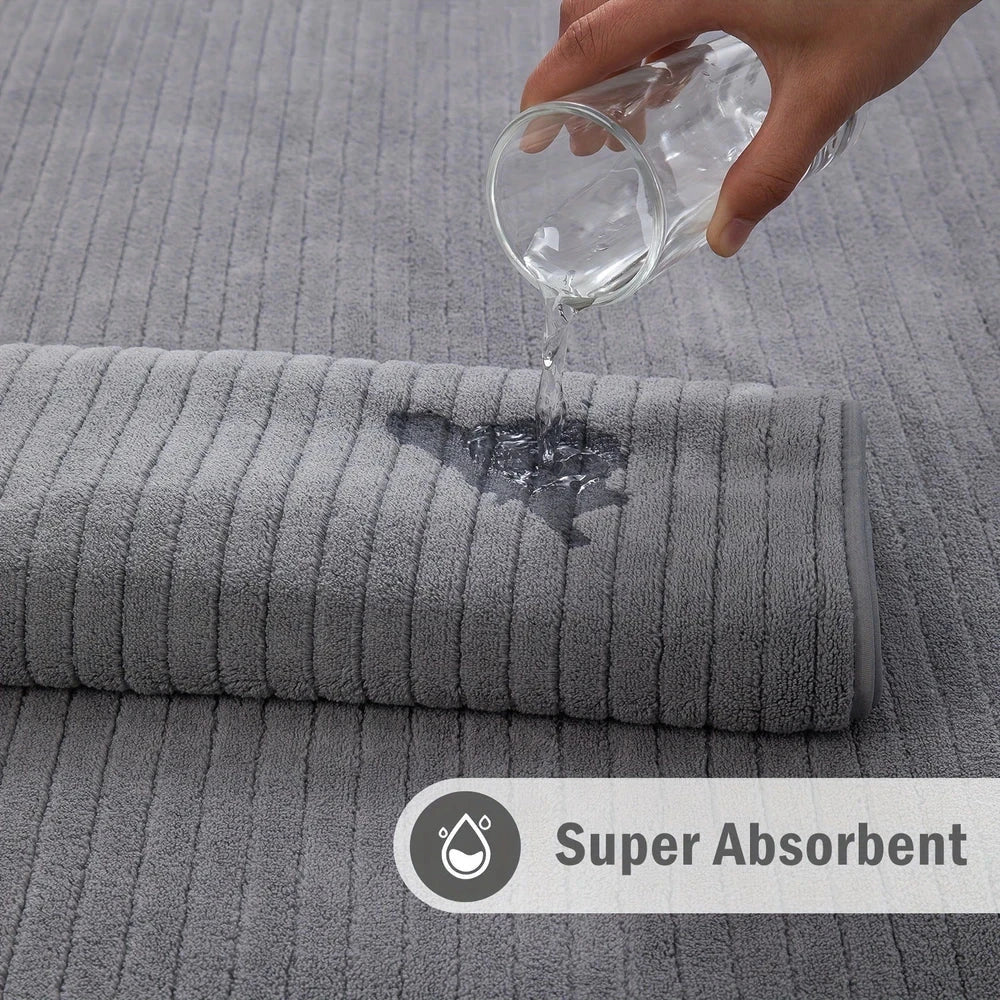 Thickened Coral Fleece Bath Towel