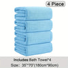 Thickened Coral Fleece Bath Towel