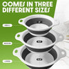 Collapsible Colander Set with Self-Draining Base