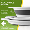 Collapsible Colander Set with Self-Draining Base