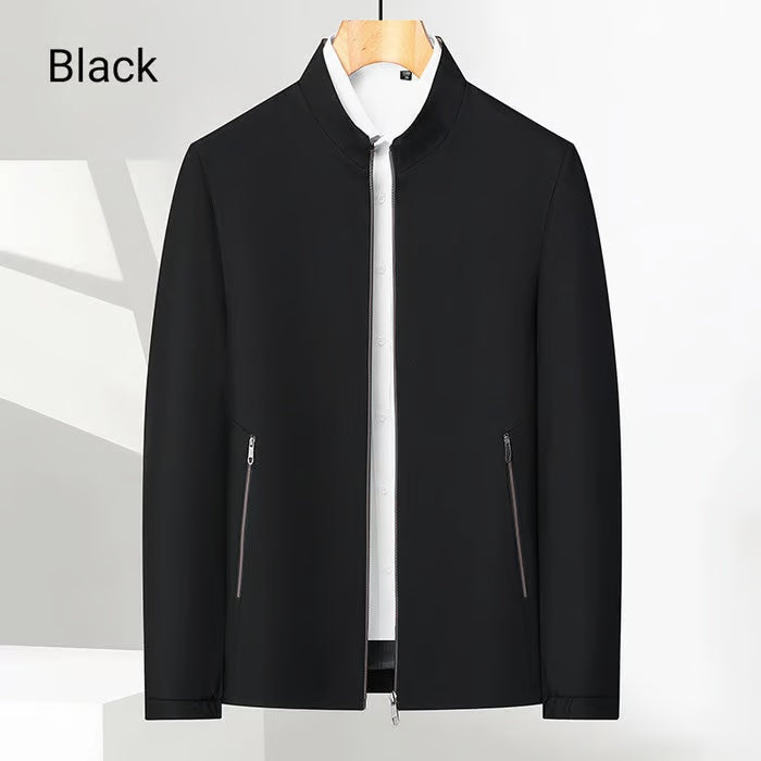 💥Men's Standing Collar Zipper Casual Jacket🔥BUY 2 FREE SHIPPING