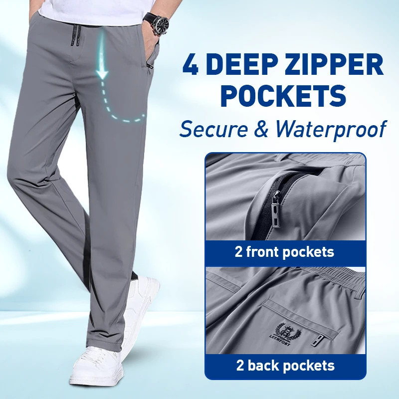 💖Breathable Comfortable Men's Stretch Casual Trousers
