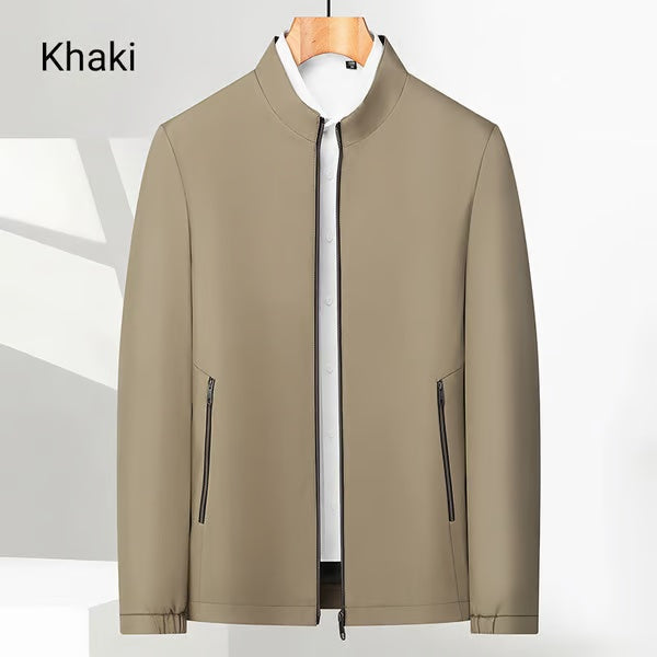 💥Men's Standing Collar Zipper Casual Jacket🔥BUY 2 FREE SHIPPING