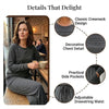 Women’s Crew-Neck Top & Drawstring Trousers Set