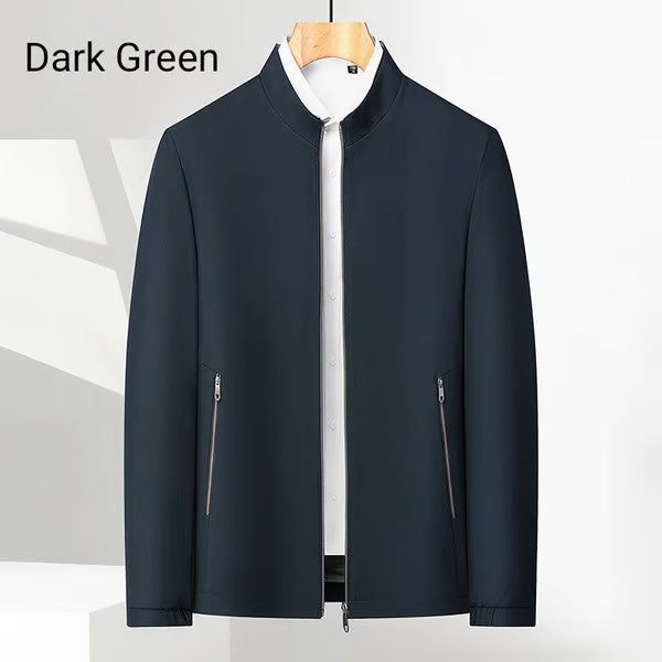 💥Men's Standing Collar Zipper Casual Jacket🔥BUY 2 FREE SHIPPING