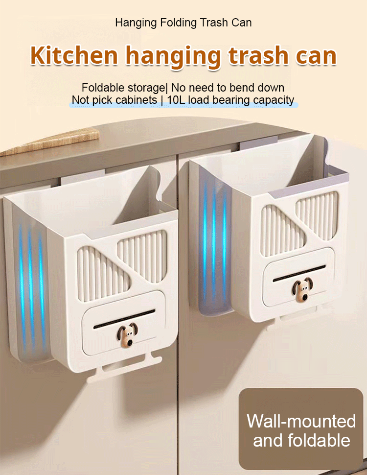 Hanging Collapsible Trash Bin
