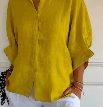 Everyday Tie-Back Lightweight Comfort Blouse