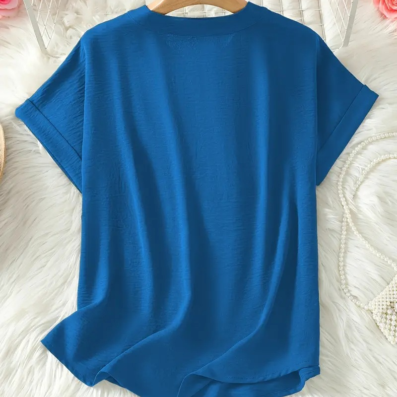 Everyday Notched Neck Top