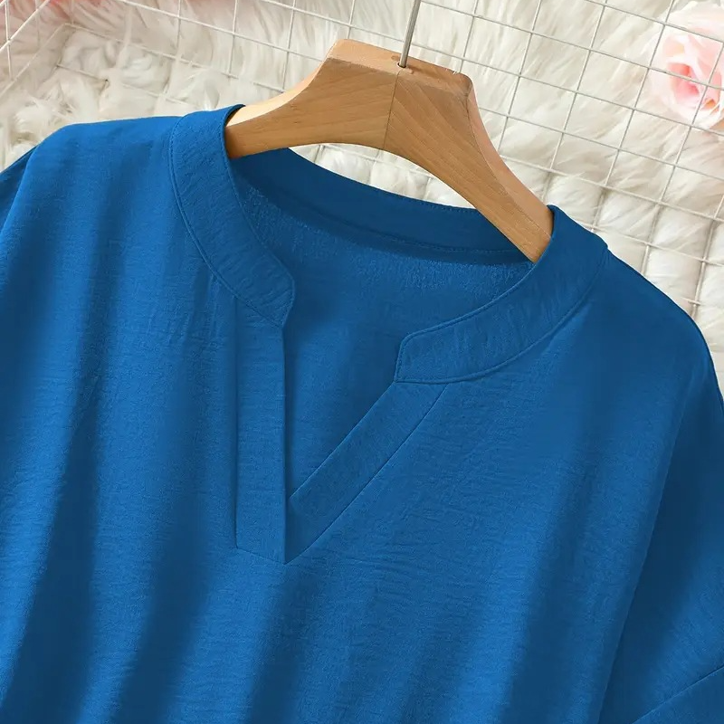 Everyday Notched Neck Top