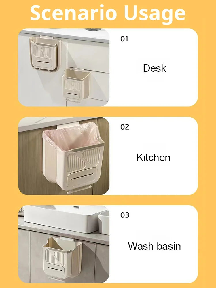Hanging Collapsible Trash Bin